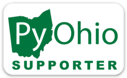 PyOhio supporter sticker